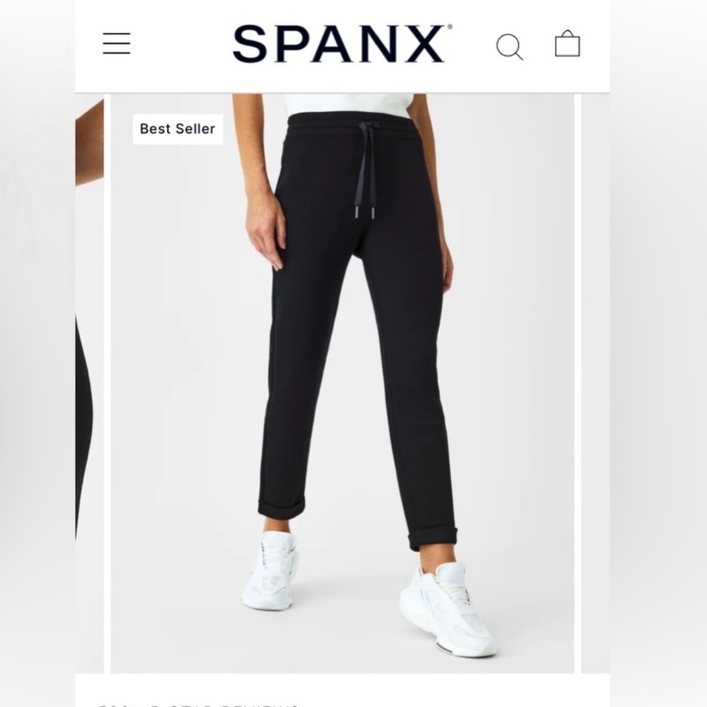 SPANX AIR ESSENTIALS TAPERED PANT 🖤
